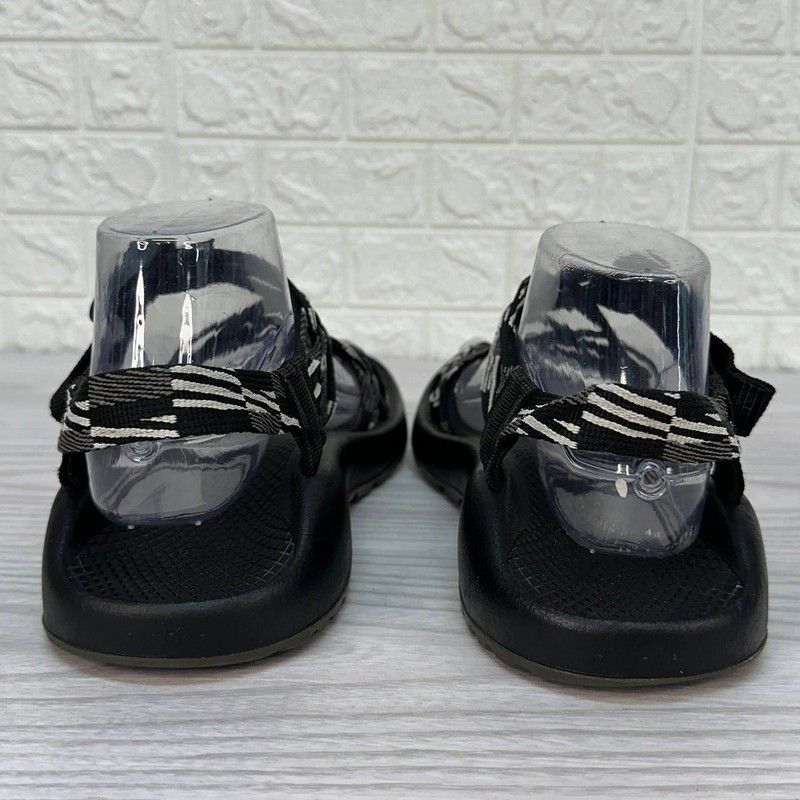 Chaco ZX/3 Classic Sandals WMNS 8 Scatter Black & White J106592 Adjustable Strap gallery