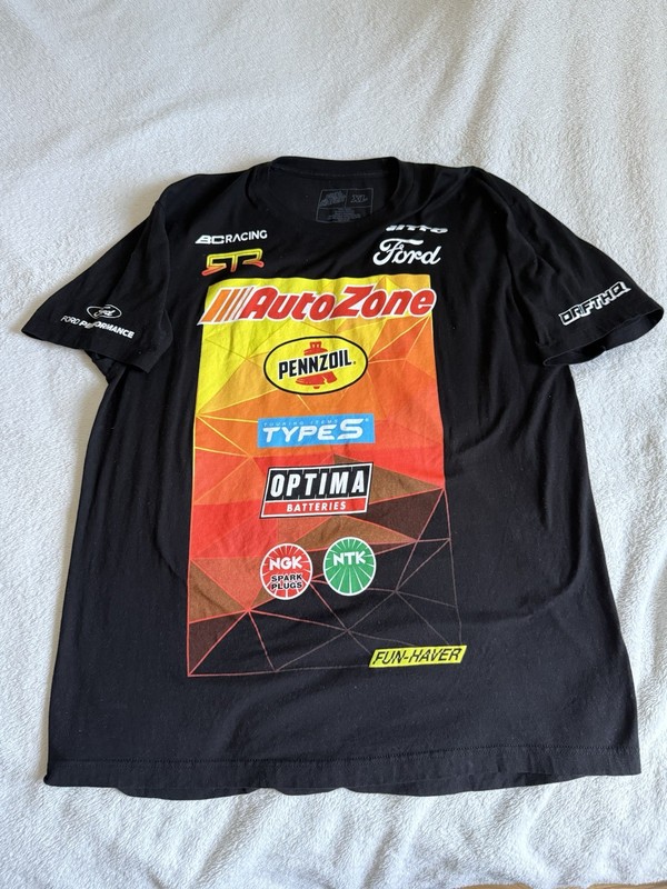 Fun Haver Adult Small Cotton Formula Drift RTR Ford Graphic T=Shirt