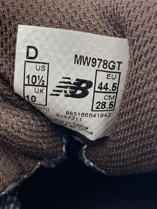 New Balance 978GT Men’s Hiking Boots 10.5 D Brown Leather Gore-Tex Waterproof gallery