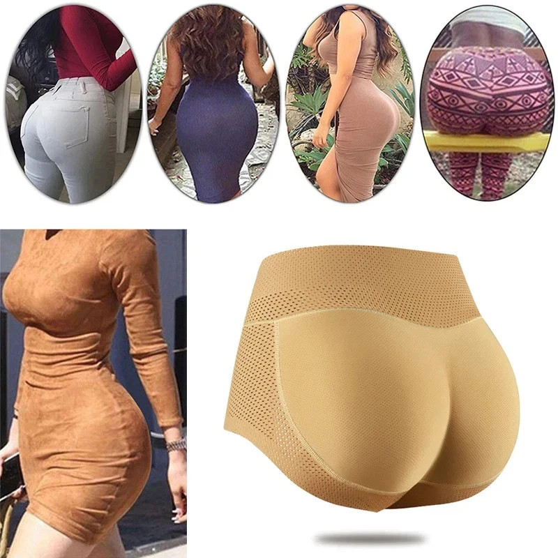 Women Seamless Padded Panties Butt Lifter Hip Enhancer Panty Shapewear-Underwear gallery