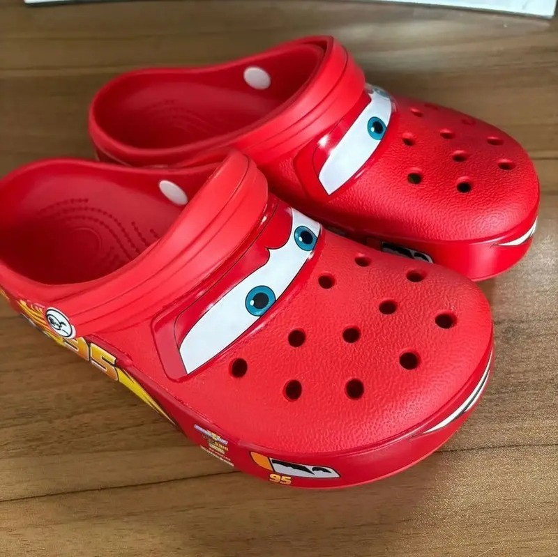 NEW Crocs Lightning McQueen Clog Adult Shoe Limited Classic Disney No Lightup gallery