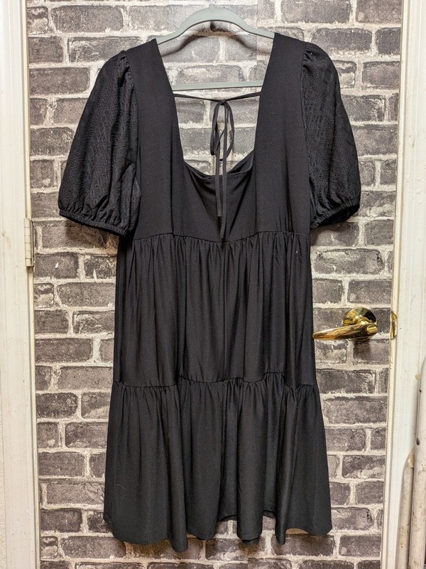 BCBG Paris Black Mini Dress Women’s Size XL