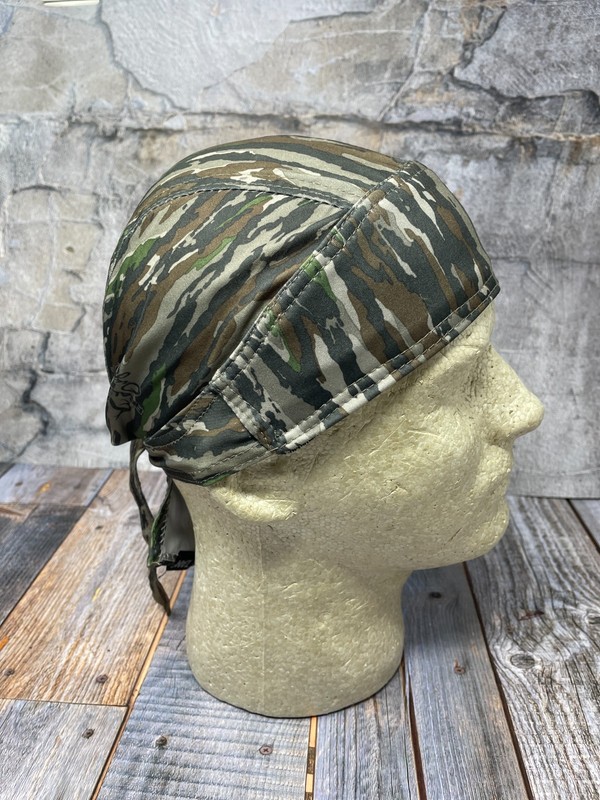 4 Way Stretch Realtree Original Moisture Wicking Camo Headwrap Skull Cap Hat gallery
