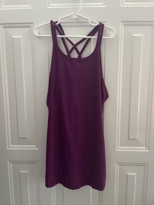 Lot Of 2 DSG Purple And Orange Girls XL Tank Tops Barely Worn