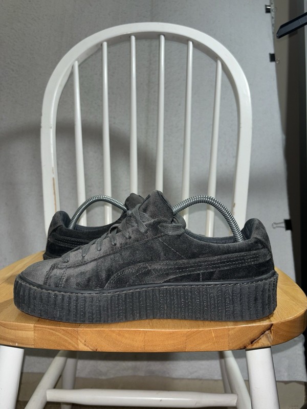 Puma Fenty x Velvet Creeper 364466-03 Womens US 10 Shoes Glacier Gray Sneakers gallery