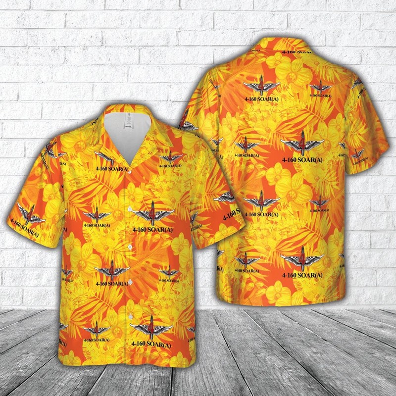 Army Hawaiian Shirt, Army 160Th Soar (Abn) Hawaiian Shirt, Military Aloha Shirt
