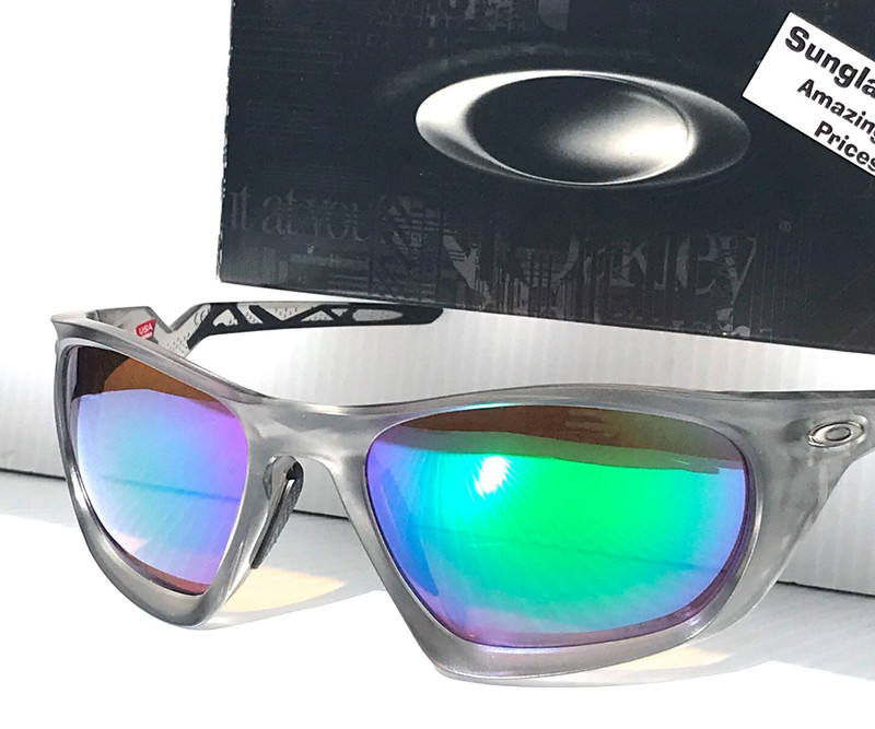 Oakley LATERALIS Matte Grey Ink PRIZM POLARIZED Shallow Water Sunglass 9431-07 gallery