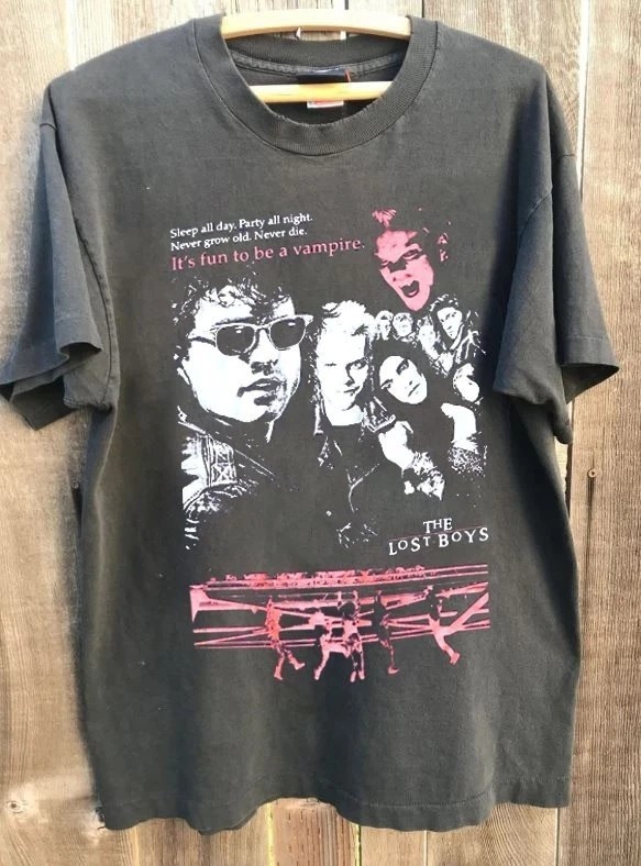 The Lost Boys Classic Horror Movie Graphic T Shirt