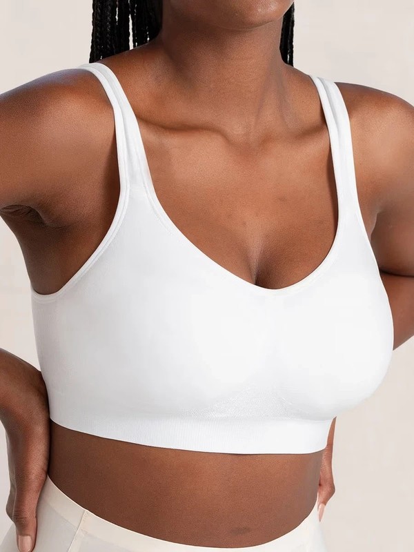 Shapermint Essentials Everyday Comfort Straps Wireless Shaping Bra, L, M, 3XL, gallery