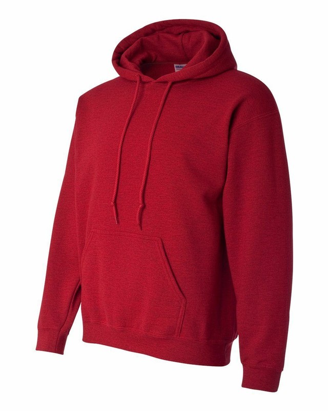Gildan Adult Heavy Blend 50/50 Long Sleeves Pullover Hooded Sweatshirt G185