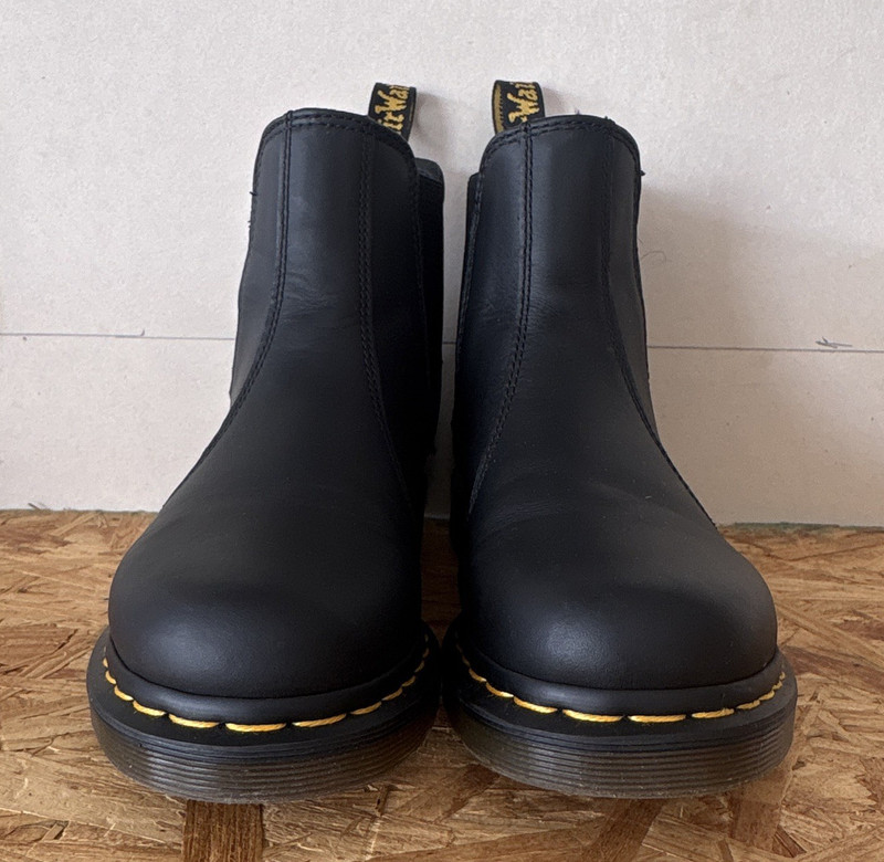 Dr. Martens Women’s Black Leather Chelsea Ankle Boots US 9 UK 7 EU 41