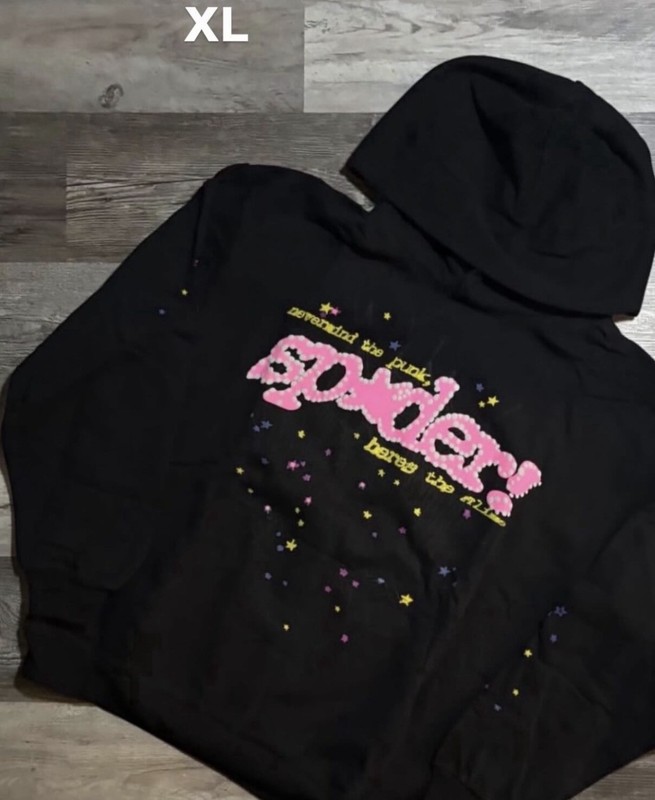 Men’s Black Pullover Hoodie XL Regular Long Sleeve Hooded Garden Graphic Print
