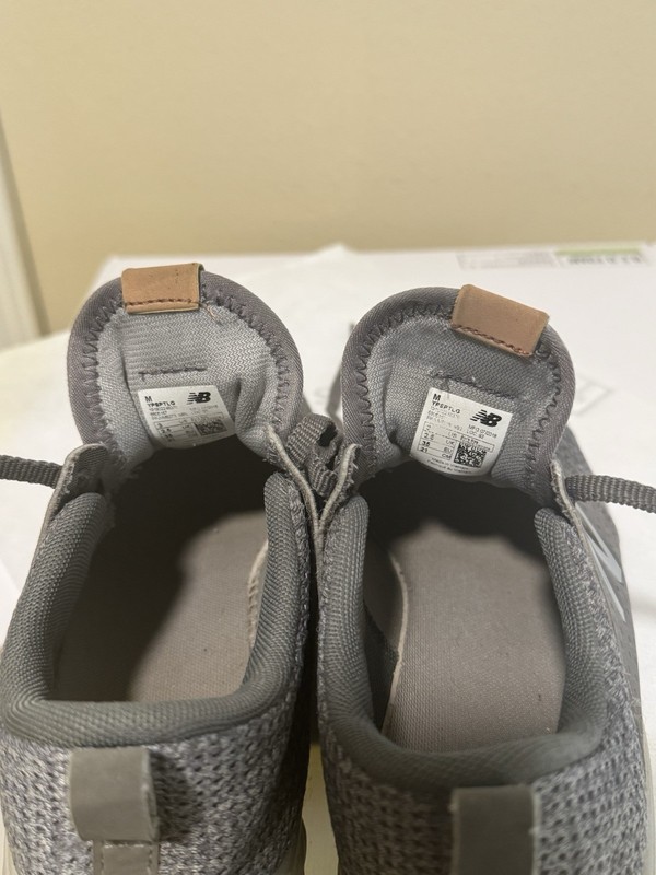 New Balance YPPTLG Unisex Kids Gray Mesh Lace-Up Sneakers US 3 EU 35 gallery