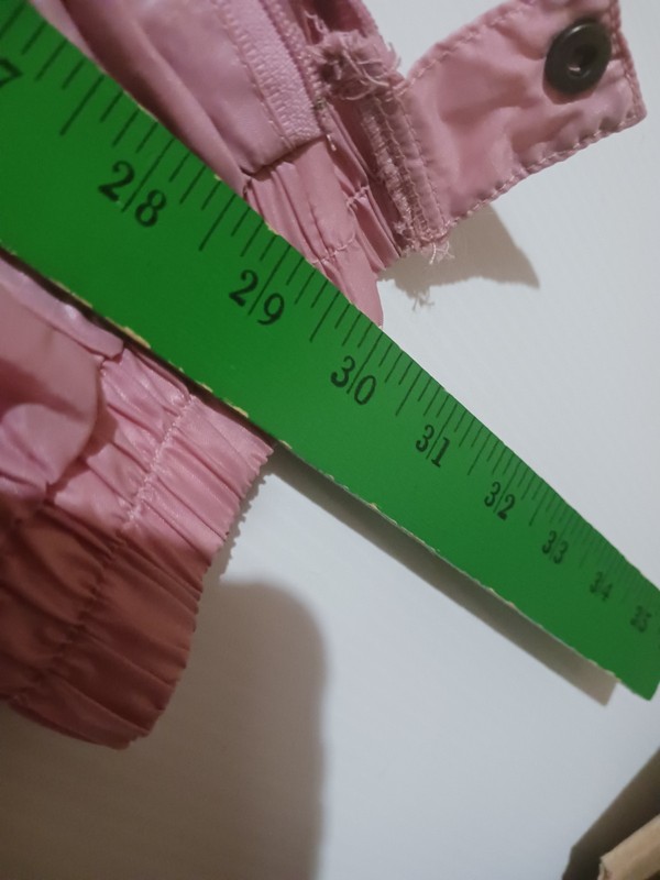 RARE Vintage 1970s Adidas Womens M 100% Nylon Pastelle Pink Track Pants gallery