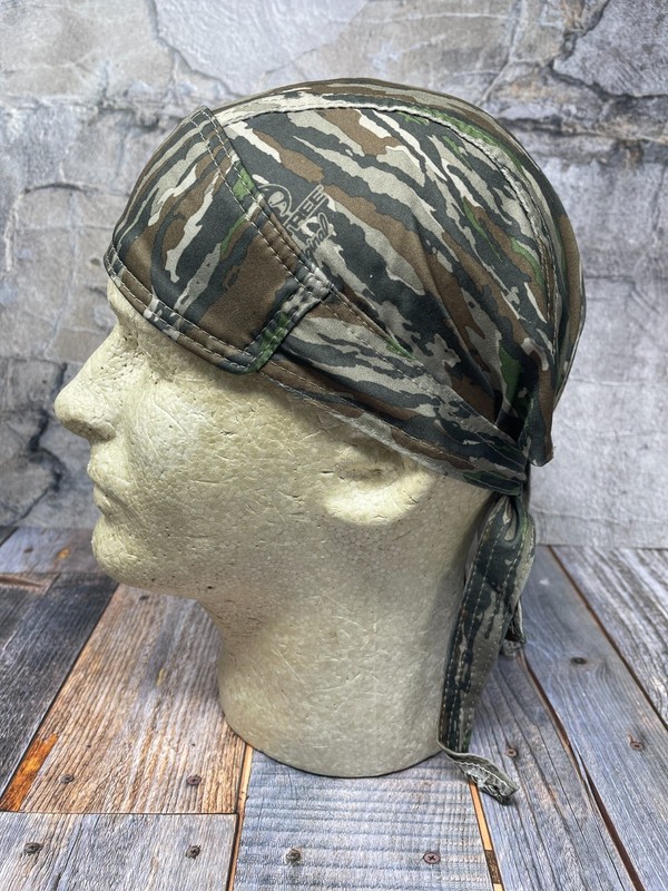 4 Way Stretch Realtree Original Moisture Wicking Camo Headwrap Skull Cap Hat gallery