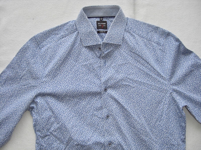 Olympus Level 5 Five Mens Long Sleeve Shirt Size 15 3/4 or 40 Body Fit (Like) New gallery