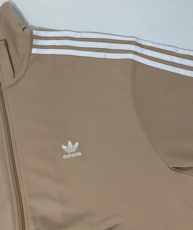 ADIDAS Originals Firebird Mens Tracksuit Jacket & Pants Set Beige Sz M,L,XL,2XL gallery
