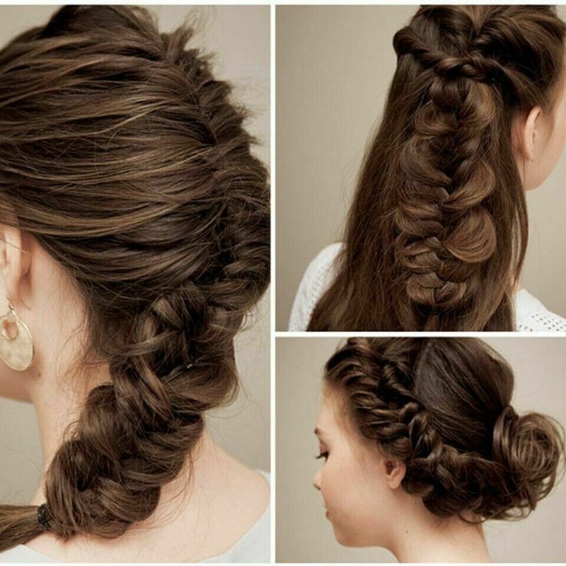 Hair French Braid Clip Magic Styling Stick DIY Bun Maker Tool USA Seller gallery