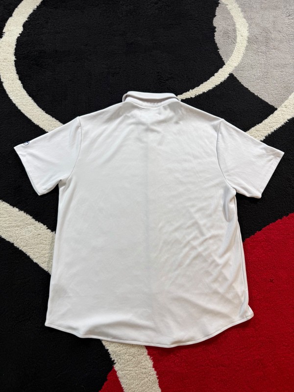 Twillory Shirt Mens Large White Button Up Short Sleeve Athleisure Lounge Casual gallery