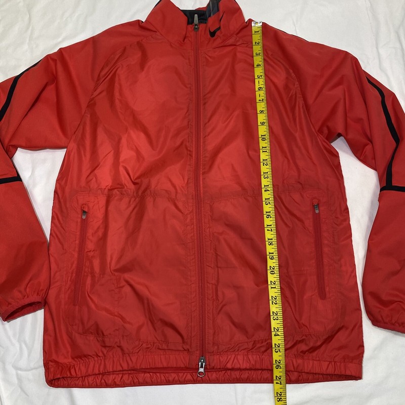 Nike Golf Men’s Windproof Full Zip Red Jacket Size Medium gallery