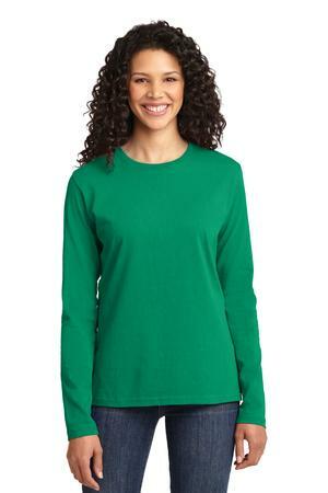 LPC54LS Port & Company Ladies Long Sleeve Core Cotton Tee