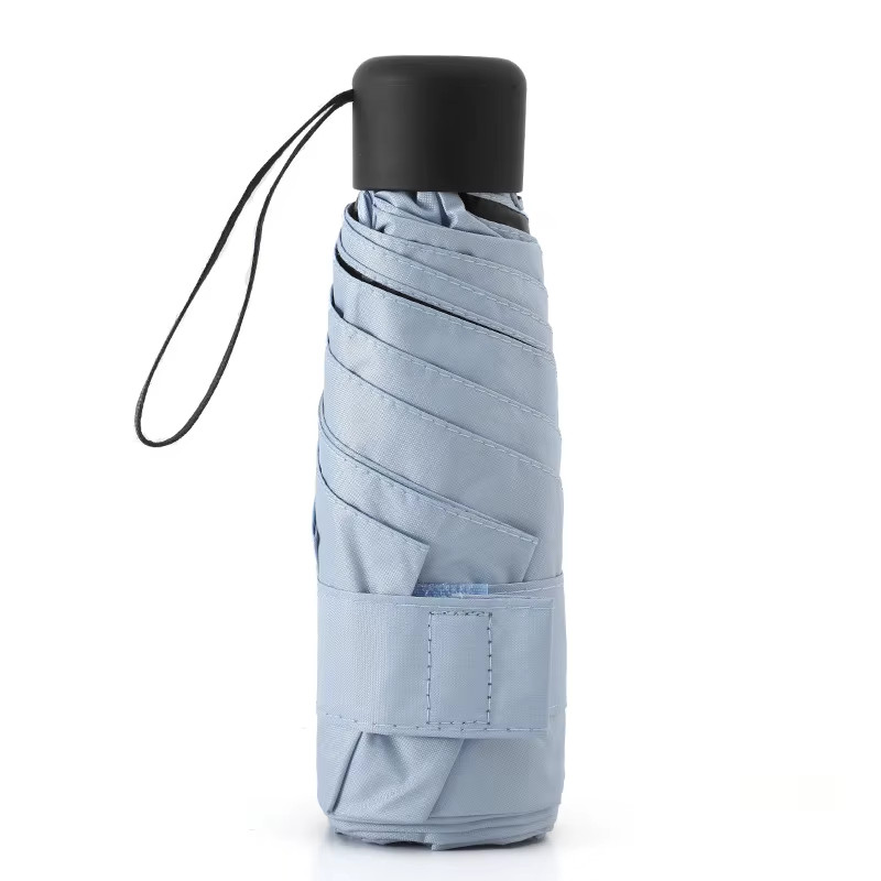 Mini Pocket Umbrella Ultralight Compact Travel Sun Rain UV Protection Windproof