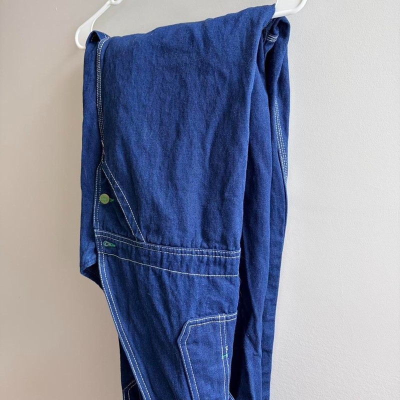 Vintage Liberty London Men's Denim Dungarees overalls, plus size 42x32, workwear gallery