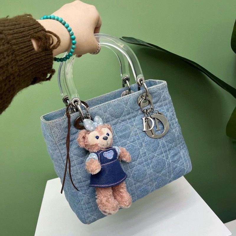Dior Pre-Owned Authentic Lady Dior Top Handle 24*20*11cm Free Tracked Shipping gallery