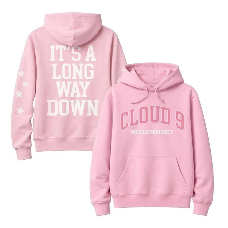 Megan Moroney The Cloud 9 Tour 2026 Pink Hoodie ALL SIZE S-4XL