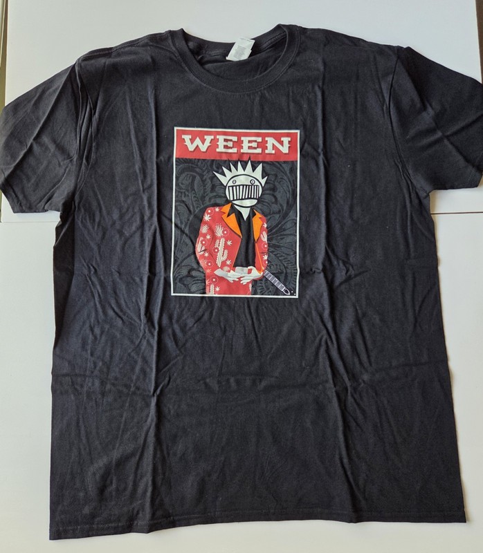 WEEN – RYMAN NASHVILLE BOOGNISH 2018 TOUR T-Shirt Mens XLARGE Brand New