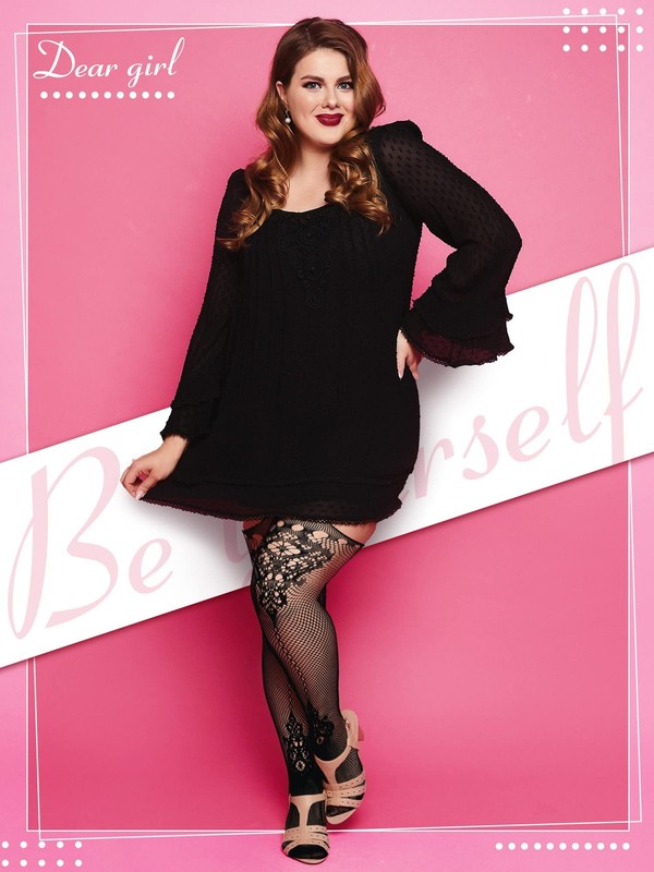 Skylety 6 Pairs Women Fishnet Suspender Pantyhose XX-Large-3X-Large, Black gallery