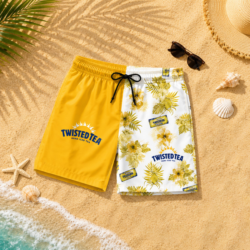 Twisted Tea Bikini Set, Hard Iced Tea Inspired Swimsuit, Summer Beach Swimwear