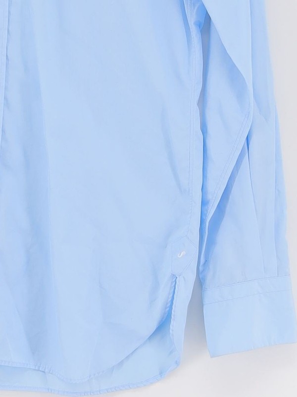 A. Sauvage Men's Shirt Collar: 14.5 in Blue 100% Other Basic gallery