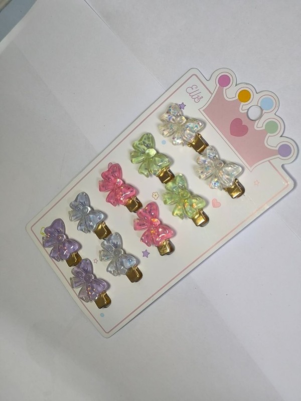 10 Pcs Flower Mini Hair Clips – Cute Floral Hair Accessories for Girls & Women gallery