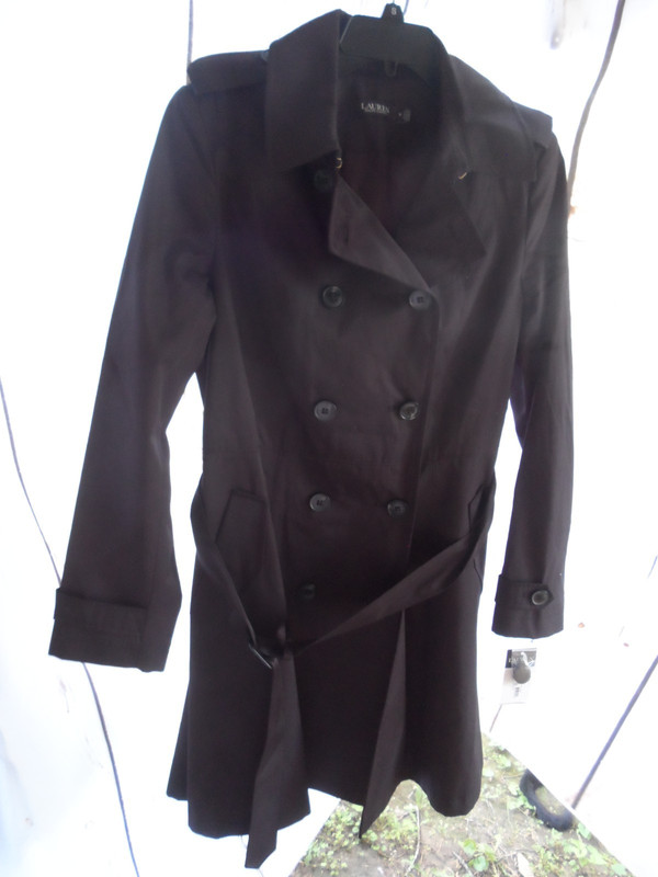 Ralph Lauren*Women’s*Double Breasted Lined Trench Coat*Classic Fit 31799M*SZ: M