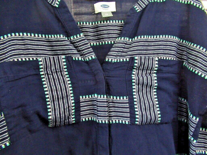 Women’s Native American Inspired Cotton Shirt Jacket Old Navy -Oversized Small gallery