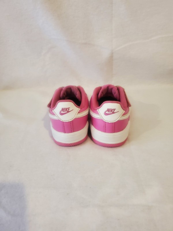 Nike FORCE 1 LOW EasyOn Toddler Size 8C Playful Pink/White FN0237-600 Sneakers gallery