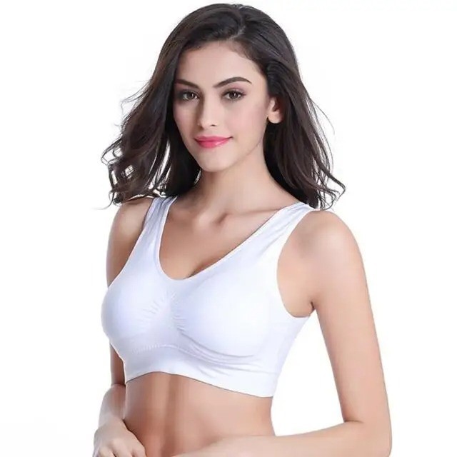 Women’s Plus Size Seamless Bra S-7XL Wireless Non Wired Adjustable Sports Yoga