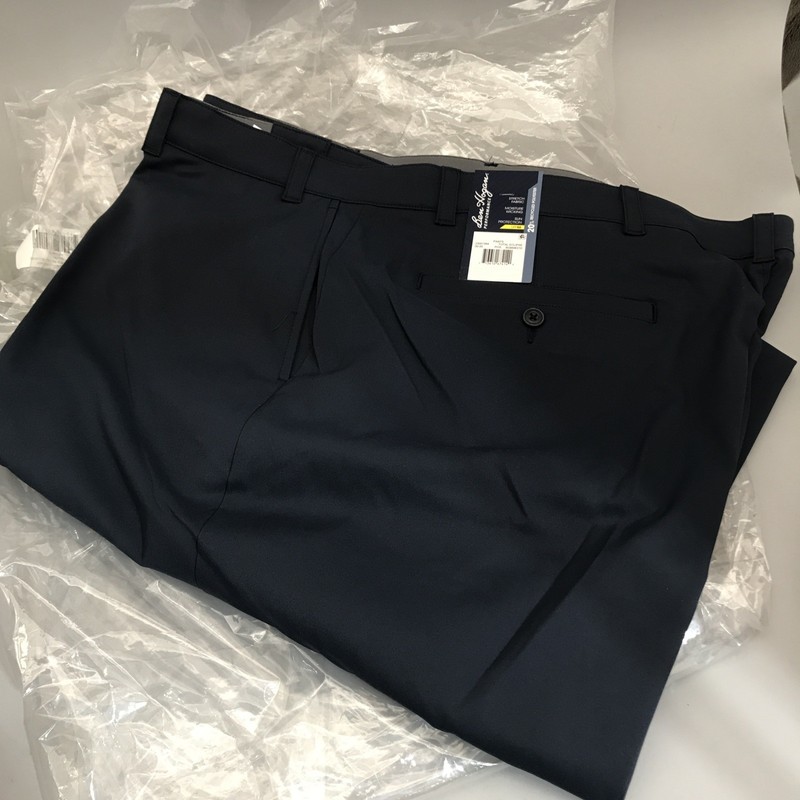 Ben Hogan Mens Performance Pants Stretch Fabric Size 50×30 Navy New