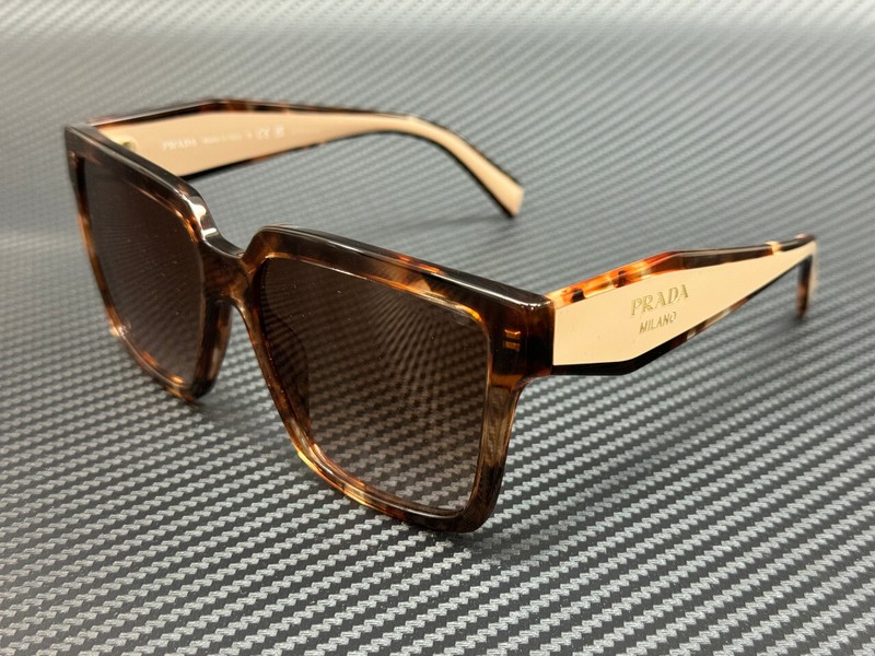 PRADA PR 24ZS 07R0A6 Caramel Tortoise Women’s 56 mm Sunglasses