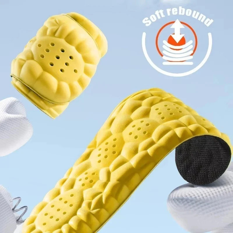 Insoles Orthopedic Supersoft For Sports Shoes 4D Inserts Feet Shock Absorption gallery
