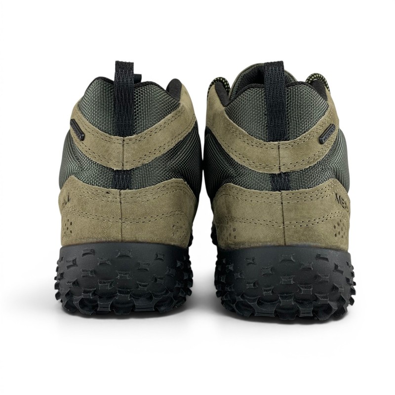 Merrell Wrapt Mid Waterproof Olive Men's Trail Running Hiking Shoes J5006859 gallery