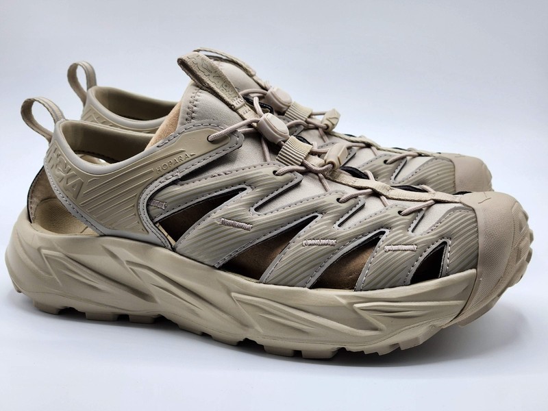 Hoka Hopara Hiking Sandals-Beige/Oxford Tan- Unisex- US 9.5(Women)/US 8.5(Men)