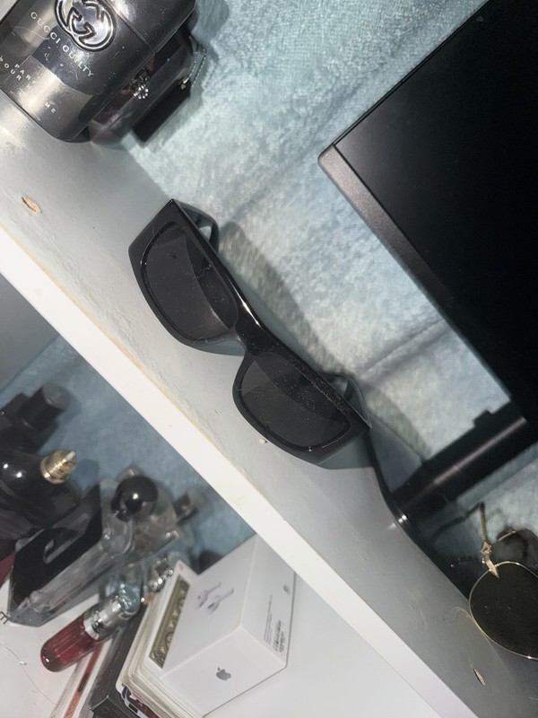 Black Versace Glasses, Worn Once And Haven’t Ever Since, Unisex Shades