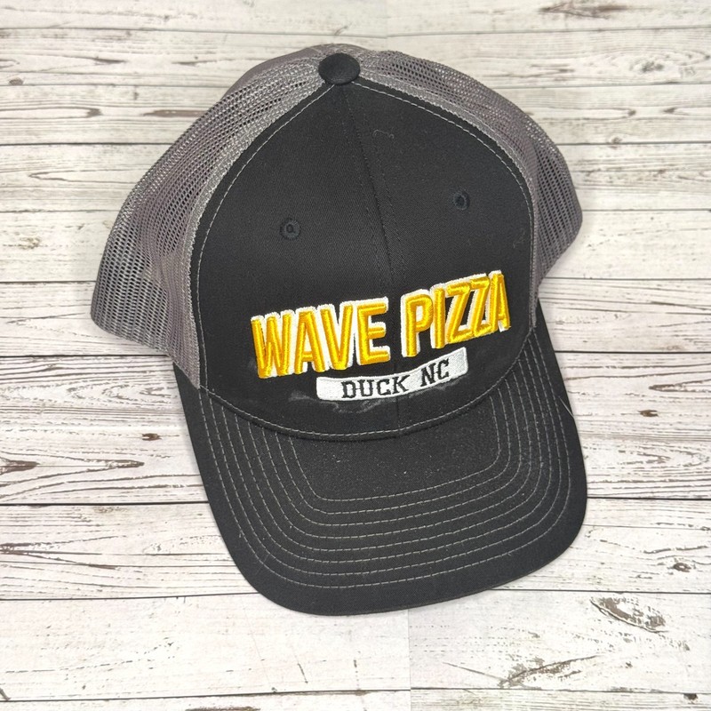 USED | Wave Pizza Hat | Black