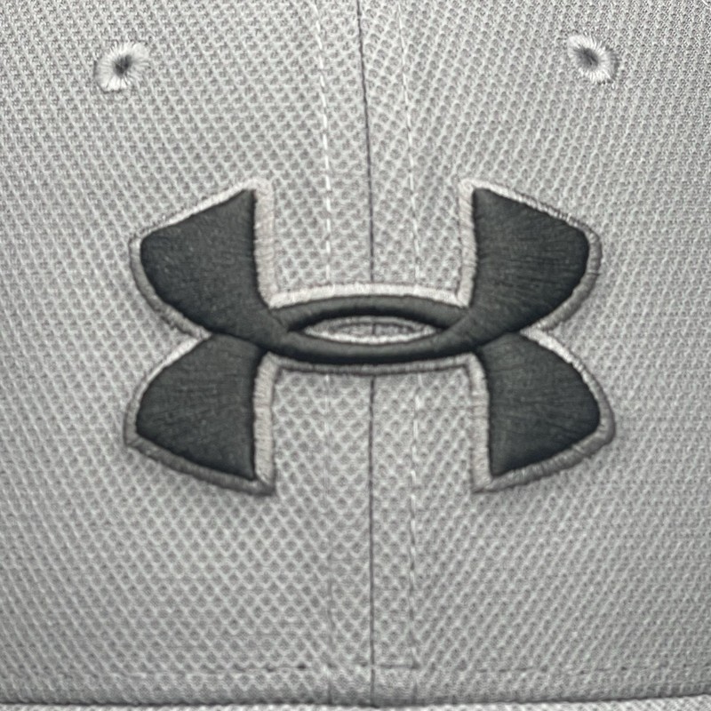 Under Armour Blitzing Medium Large Hat Cap Grey Black Smoke Brand New gallery
