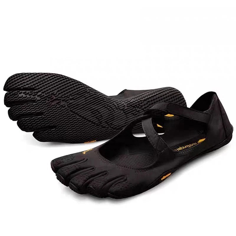Vibram Five Fingers Women’s V-Soul Sneaker Black Training Fitness Anti-Slip Shoe