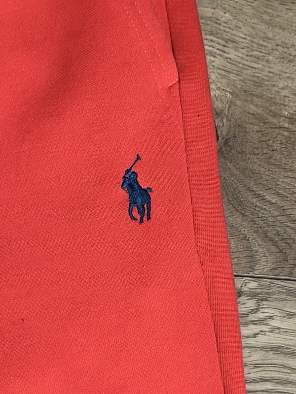 Polo Ralph Lauren Men’s Red Double Knit Jogger Pants Size Medium