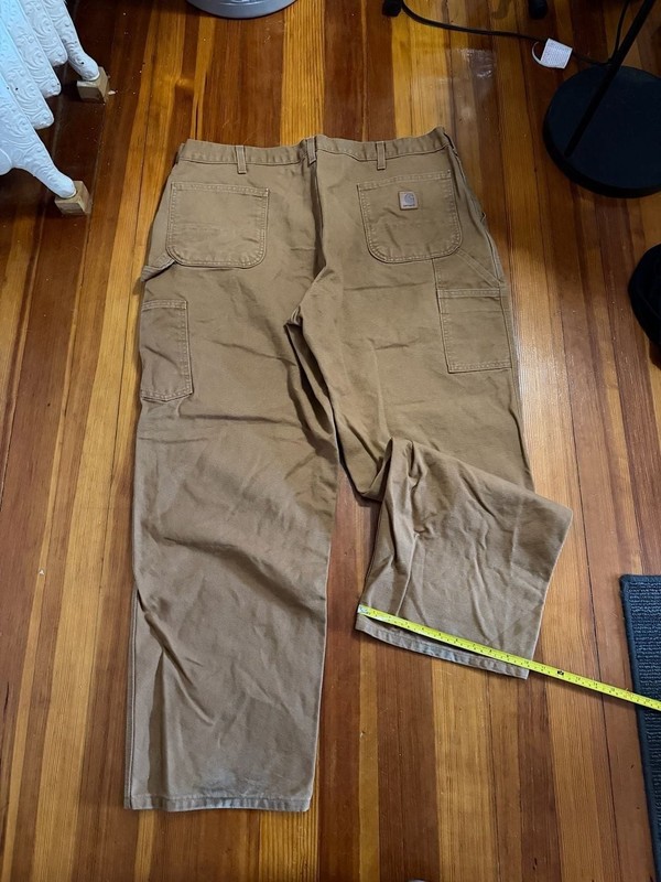 Carhartt B11 Loose Fit Washed Duck Utility Work Pants