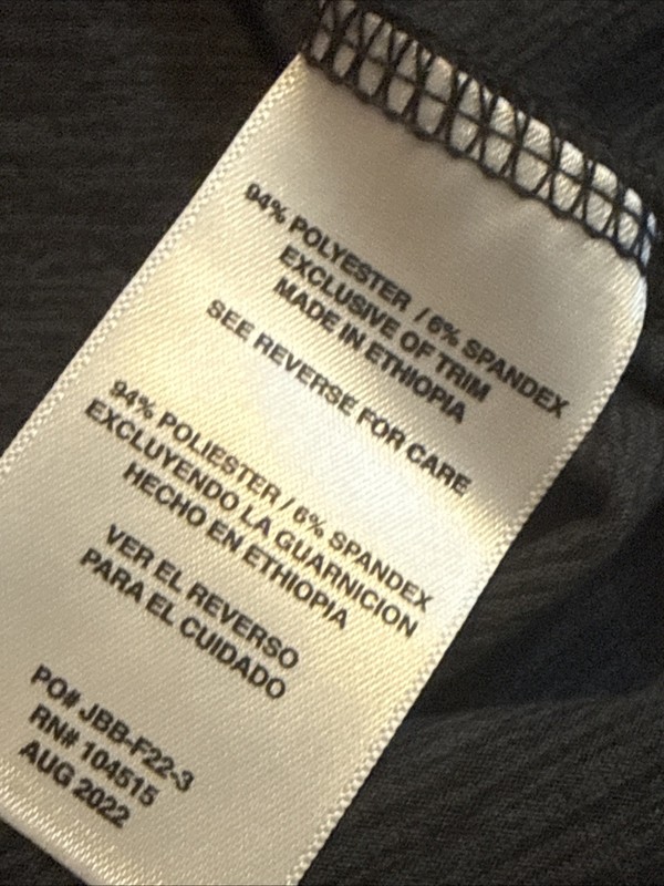 Social Coast The Super Soft Tee Performance Polo Golf Grey Short Sleeve L/XL gallery